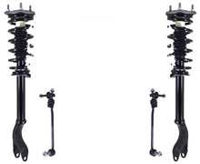 Front Struts & Links For Mercedes Benz C300 2015-2020 4Matic W/O Airmatic Susp