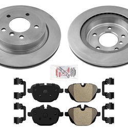 Rear Disc Brake Rotors Metallic Disc Brake Pads For BMW Z4 35is 35IS 2011-2016