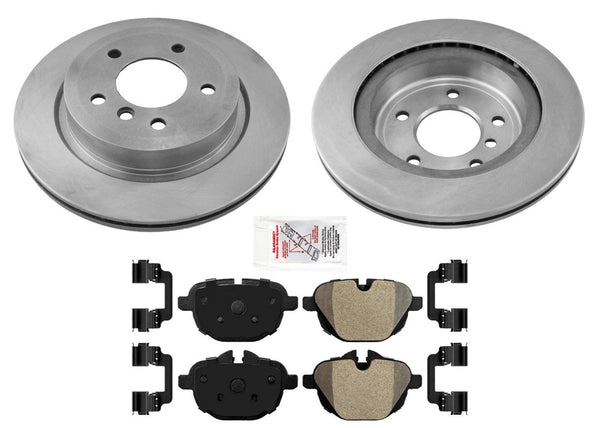 Rear Disc Brake Rotors Metallic Disc Brake Pads For BMW Z4 35is 35IS 2011-2016
