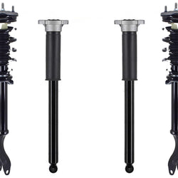 Front Struts & Rear Shocks For C300 2015-2020 4Matic Sedan W/O Airmatic Susp
