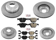 F & R Disc Brake Rotors Metallic Disc Brake Pads For BMW Z4 35is 35IS 2011-2016