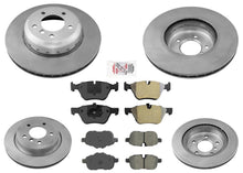 F&R Disc Brake Rotors Ceramic Disc Brake Pads For BMW Z4 18i 23i 30i 2011-2016