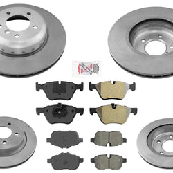 F&R Disc Brake Rotors Ceramic Disc Brake Pads For BMW Z4 18i 23i 30i 2011-2016