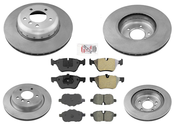 F&R Disc Brake Rotors Ceramic Disc Brake Pads For BMW Z4 18i 23i 30i 2011-2016