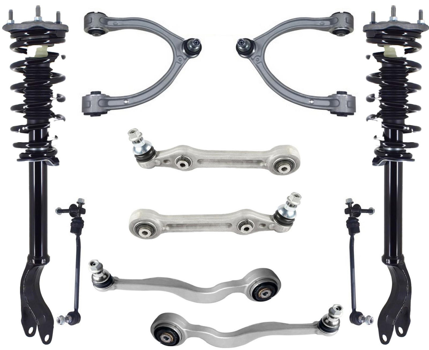 Front Struts Control Arms & Links For C300 2015-2020 4Matic W/O Airmatic Susp