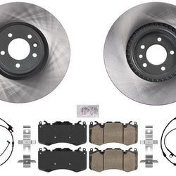 Front Brake Rotors Pads For Range Rover 2013 2015 2017 W/ Brembo Supercharged