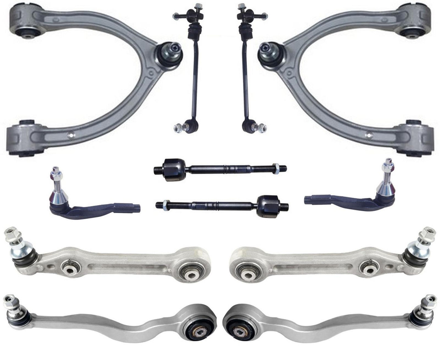 Front Upper & Lower Control Arms Tie Rods & Links For C300 4Matic 2015-2020