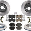 Disc Brake Rotors & Brake Pads For Range Rover Sport 2010-2013 Supercharged