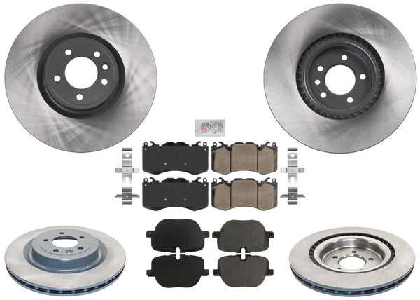 Disc Brake Rotors & Brake Pads For Range Rover Sport 2010-2013 Supercharged
