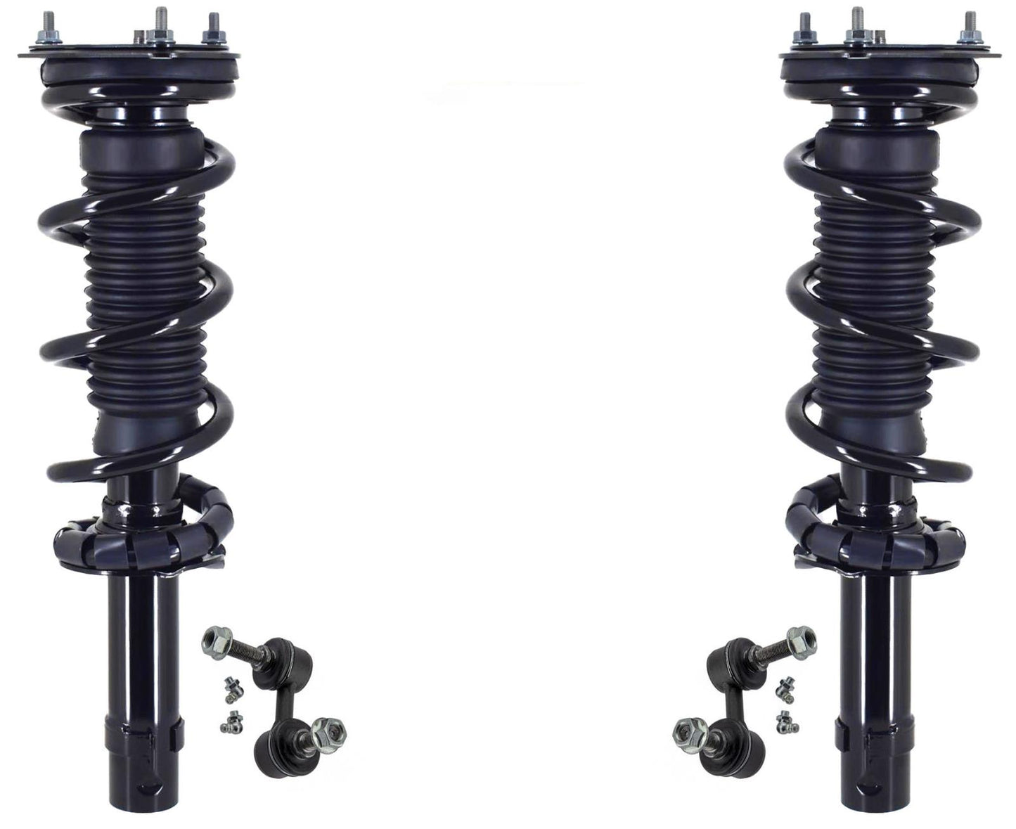 Front Struts & Links For Q50 2014-2024 All Wheel Drive W/O Sport Suspension