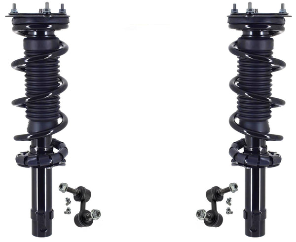 Front Struts & Links For Infiniti Q50 14-2024 All Wheel Drive Sport Suspension