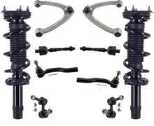 Front Struts Control Arms Tie Rods & Links For Q50 2014-2021 All Wheel Drive