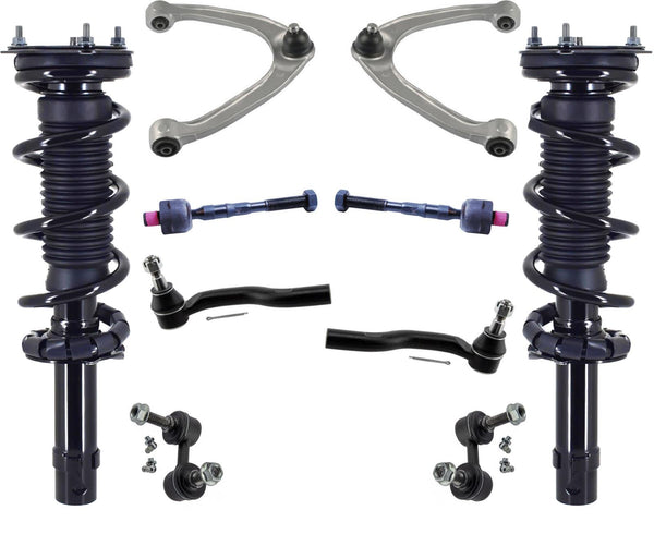 Struts Control Arms Tie Rods & Links For Infiniti Q50 2014-2021 W/O Sport Susp