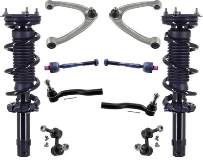 Struts Control Arms Tie Rods & Links For Infiniti Q50 2014-2021 W/O Sport Susp