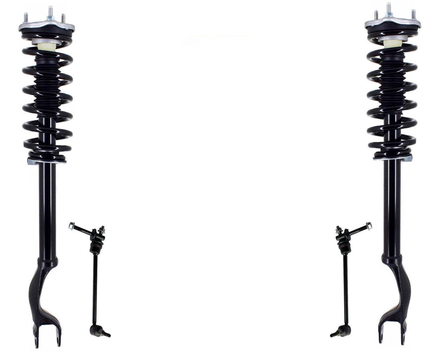 Front Struts & Links For Mercedes Benz GLC300 16-2022 W/ High Ground Clearance