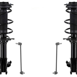 Front Complete Struts & Sway Bar Links For Subaru Legacy 2020 2021 2022 23 2024