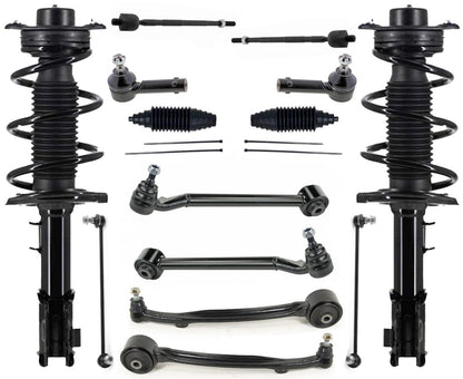 Struts Lower Arms Tie Rods & Links For Genesis Coupe 2010-2014 W/O Brmbo Brakes - Photo 1