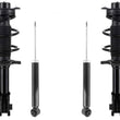 Front Complete Struts & Rear Shocks For Genesis Coupe 10-2016 W/O Brmbo Brakes