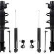 Front Struts Rear Shocks & Links For Genesis Coupe 2010-2016 W/O Brmbo Brakes