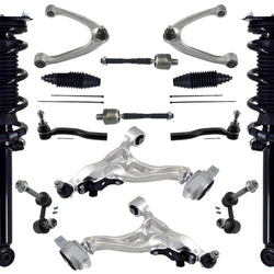 Front Struts Control Arms Tie Rods & Links For Q60 17-18 Sport Rear Wheel Drive
