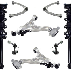 Front Struts Control Arms & Links For Infiniti Q60 17-18 Sport Rear Wheel Drive