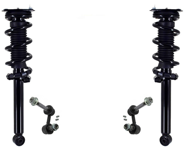 Front Complete Struts & Links For Infiniti Q60 2017-2018 Sport Rear Wheel Drive