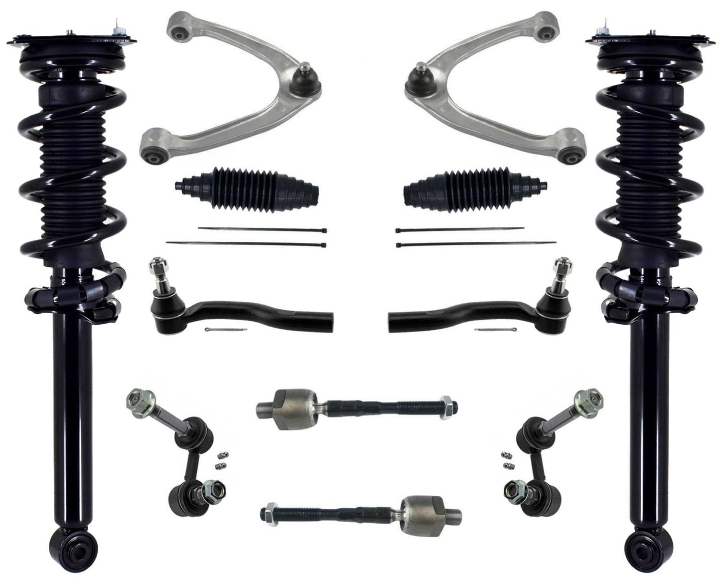 Struts Upper Control Arms Tie Rods & Links For Q60 17-18 Sport Rear Wheel Drive