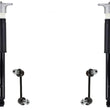 Rear Complete Shocks & Sway Bar Links For Hyundai Genesis 2015-2016 / G80 2017