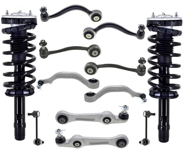 Front Struts Upper Lower Control Arms & Links For G80 3.8L 2017 All Wheel Drive