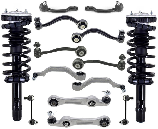 Front Struts Control Arms Tie Rods & Links For G80 3.8L 2017 All Wheel Drive