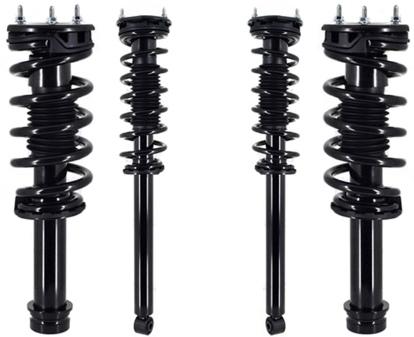Front & Rear Complete Struts Assembly For Tesla S 2014-16 All Wheel Drive