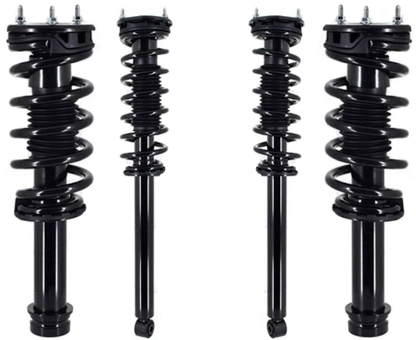 Front & Rear Complete Struts Assembly For Tesla S 2014-16 All Wheel Drive