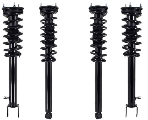 Front & Rear Complete Struts Assembly For Tesla S 2012-2016 Rear Wheel Drive