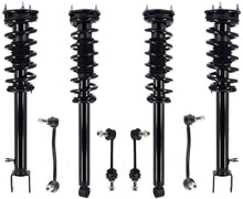 Front & Rear Complete Struts & Links For Tesla S 2012-2016 Rear Wheel Drive