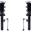 Front Struts & Links For Mercedes Benz GLA250 2021-2024 W/ Comfort Suspension