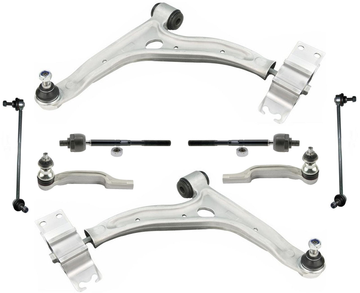 Front Lower Control Arms Tie Rods & Links For Mercedes Benz GLA250 2021-2023