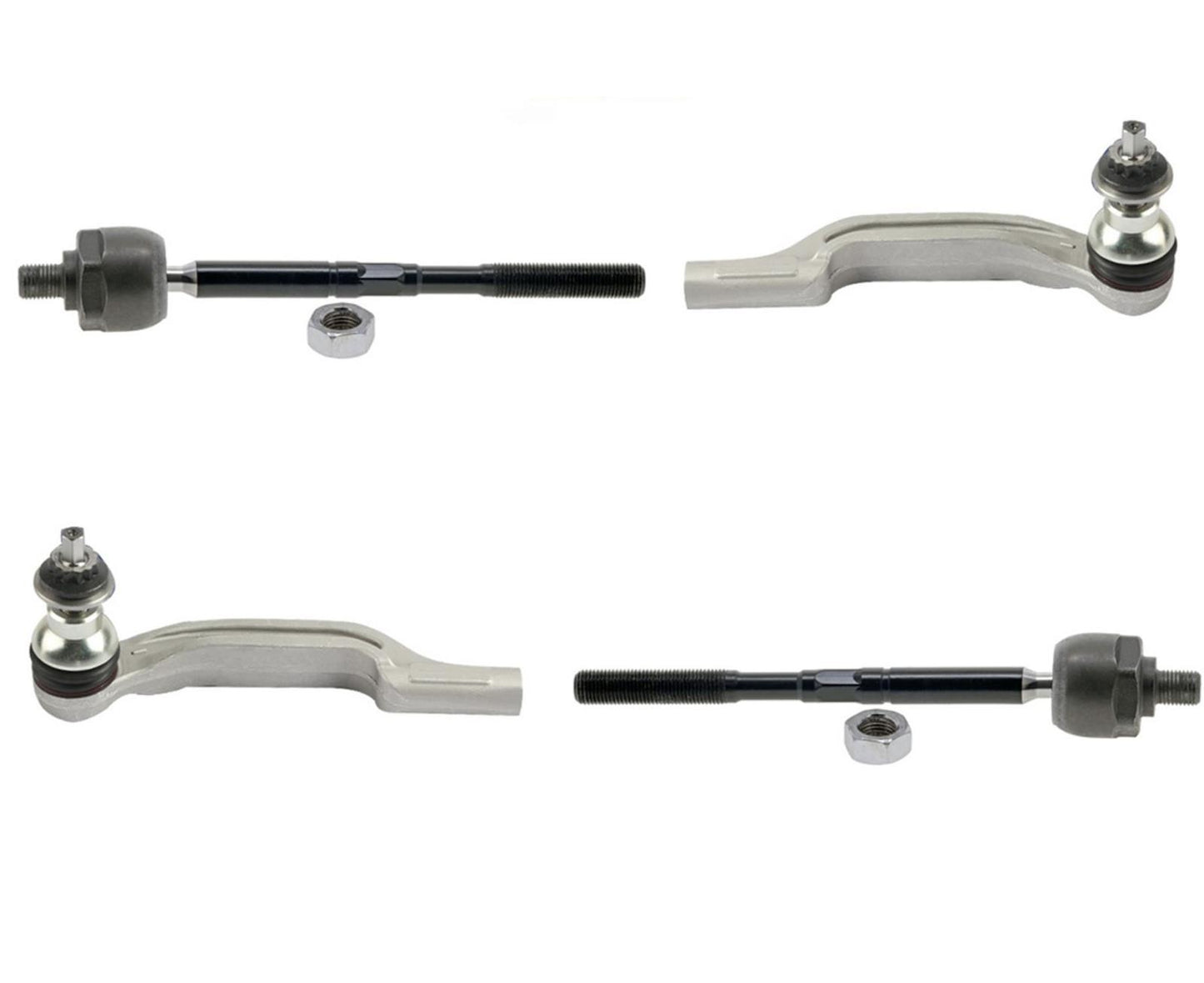 Front Inner & Outer Tie Rods For Mercedes Benz GLA250 2021 2022 2023
