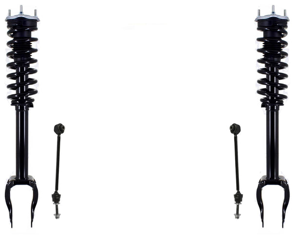 Front Complete Struts & Links For Mercedes Benz GLE350 20-24 W/O Air Suspension