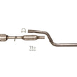 Catalytic Converter and Resonator Pipe for Mazda 3 2010 2011 2012 2013 2.0L 2.5L