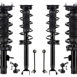 Front & Rear Struts & Links For Q70 2014-2017 All Wheel Drive W/O Sport Pckage