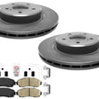 Ft Coated Disc Brake Rotors Ceramic Brake Pads for Acura TLX SH-AWD 21-25 2.0L