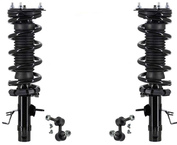 Front Complete Struts & Links For Infiniti Q70 2014 2015 2017 All Wheel Drive