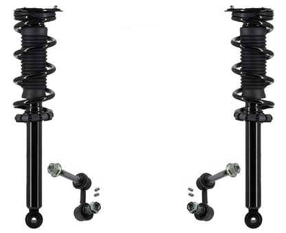 Front Struts & Links For Q50 2014 2015 Rear Wheel Drive W/ Sport Suspension