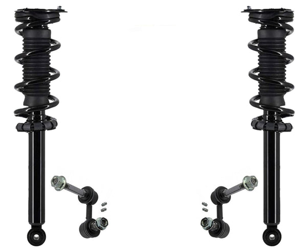Front Struts & Links For Q50 2014 2015 Rear Wheel Drive W/ Sport Suspension