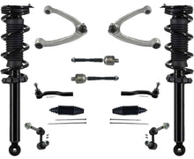Front Struts Upper Control Arms Tie Rods & Links For Q50 14 15 Rear Wheel Drive
