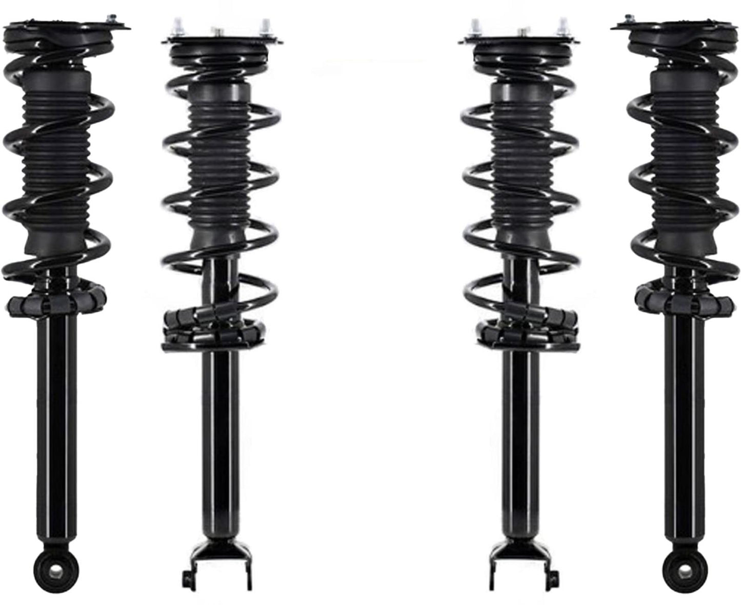 Front & Rear Struts & Links For Q50 20-24 Rear Wheel Drive W/O Sprt Suspension