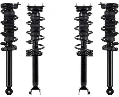 Front & Rear Struts & Links For Q50 20-24 Rear Wheel Drive W/O Sprt Suspension