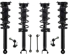 Front & Rear Struts & Links For Q50 20-24 Rear Wheel Drive W/O Sprt Suspension
