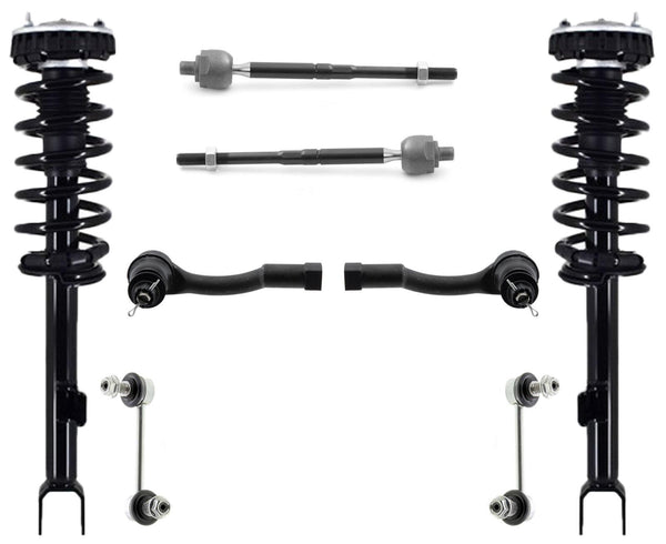 Front Complete Struts Tie Rods & Links For Genesis 2015-2016 Rear Wheel Drive