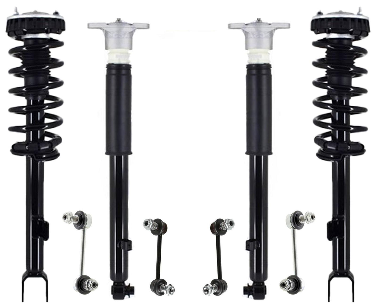 Front Struts Rear Shocks & Links For Hyundai Genesis 2015-2016 Rear Wheel Drive